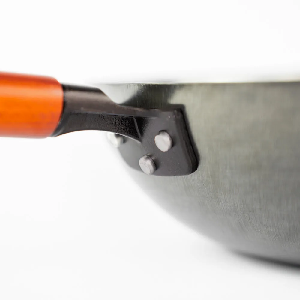 Oniri gietijzeren wokpan 32 cm voor inductie