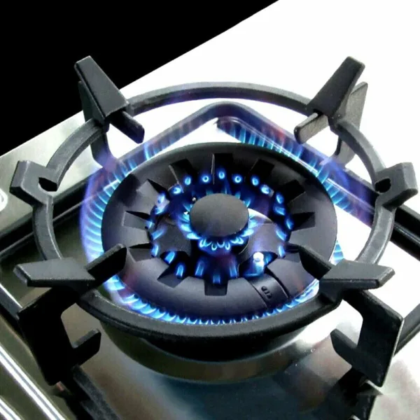 Gietijzeren wokring voor gas
