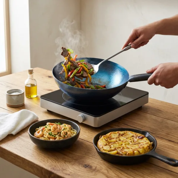 Professionele wokpan 28-30 cm