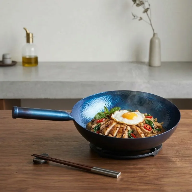 Professionele wokpan 28-30 cm