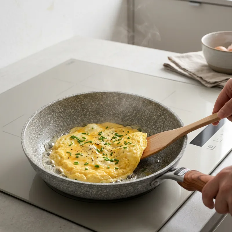 Keramische wokpan 28 cm