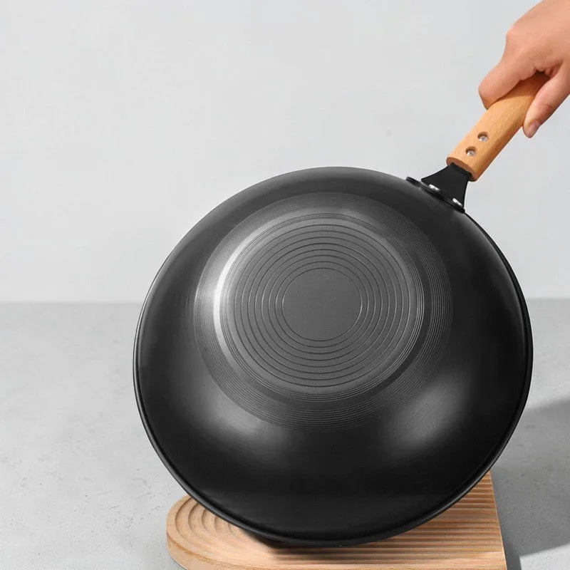 Wokset met deksel 3-delig