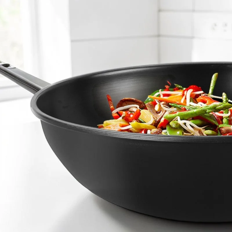 Wokset met deksel 3-delig