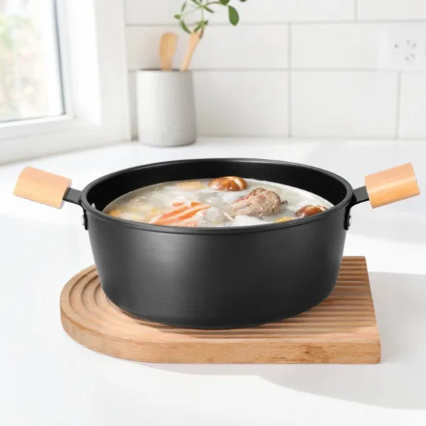 Wokset met deksel 3-delig