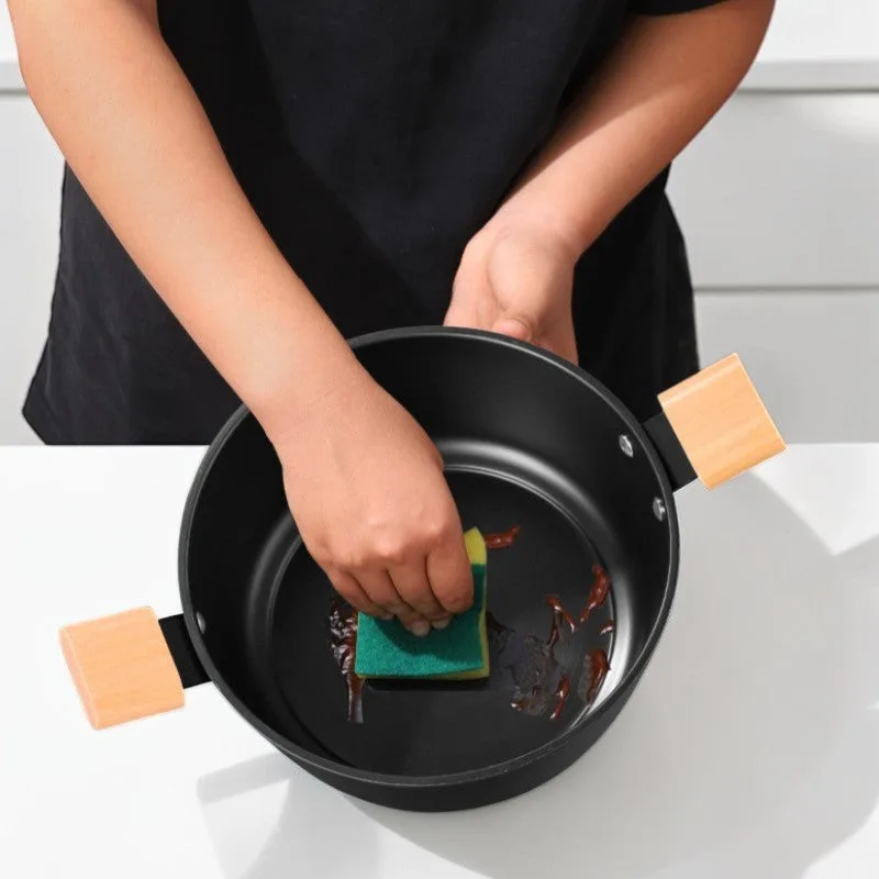 Wokset met deksel 3-delig