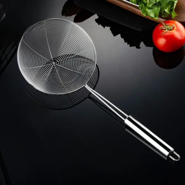 Stalen schuimspaan 11-19 cm