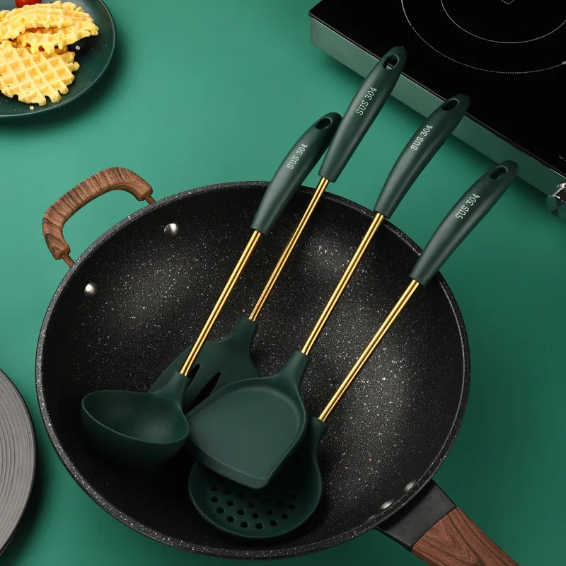 Siliconen wokgereedschapset