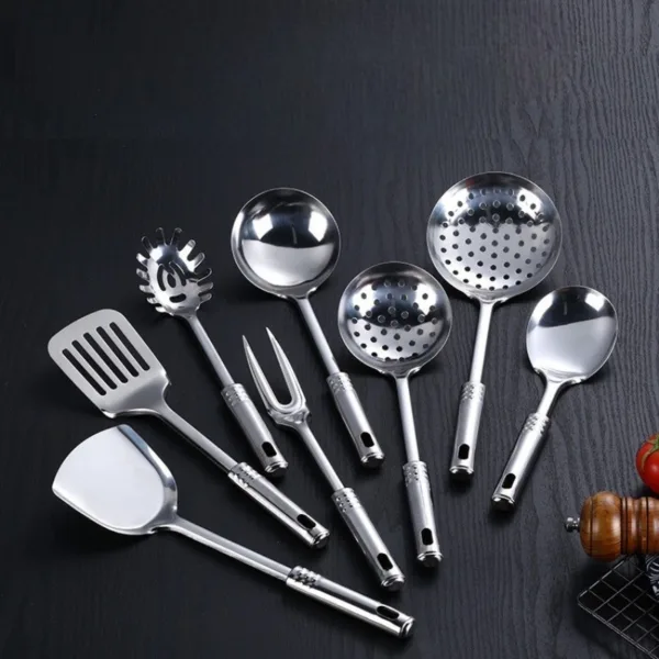 RVS wokgereedschapset