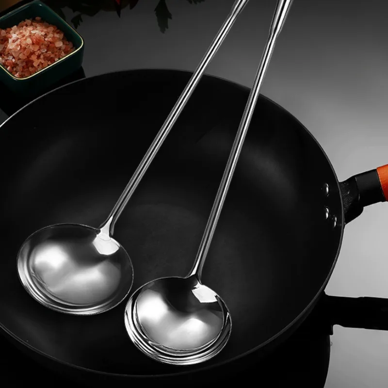 Pollepel met lange steel