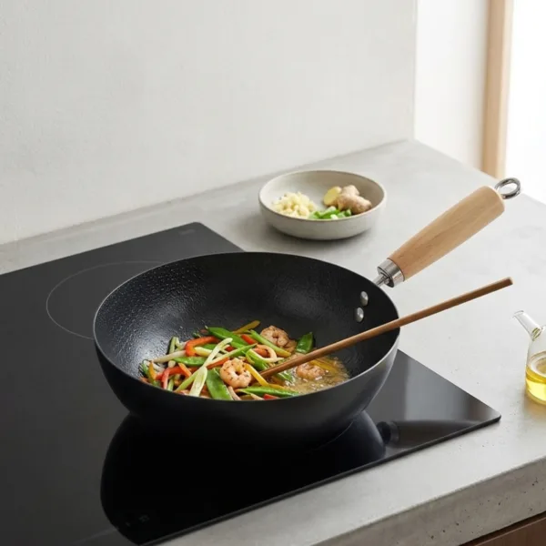 Inductiewokpan 20 cm