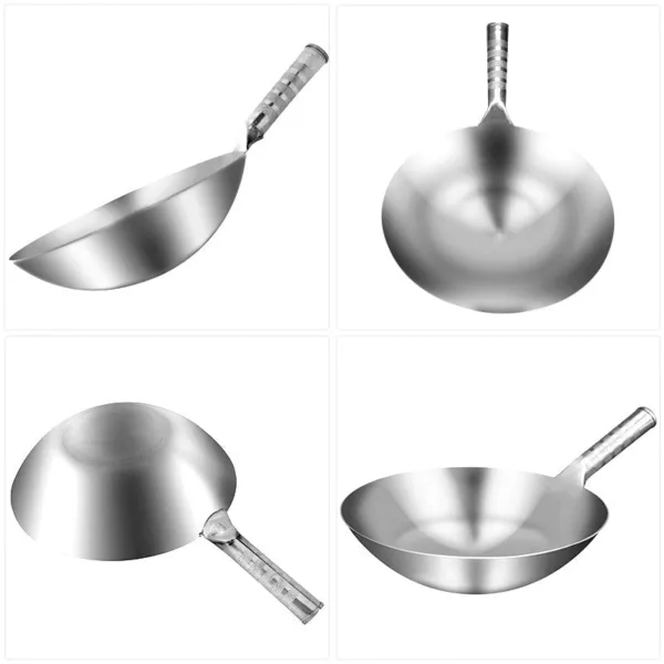 Soyak rvs wokpan 32-38 cm voor inductie