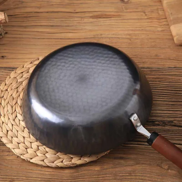 Pekaji koolstofstalen wokpan 28-30 cm voor inductie