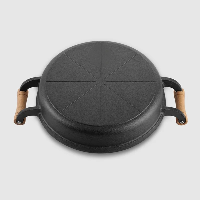 Gamaksan gietijzeren wokpan 29-31 cm, foto 4