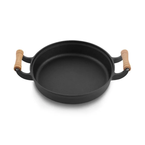 Gamaksan gietijzeren wokpan 29-31 cm, foto 2