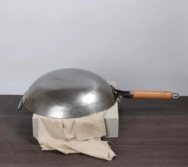 Gassan stalen wokpan, foto 4