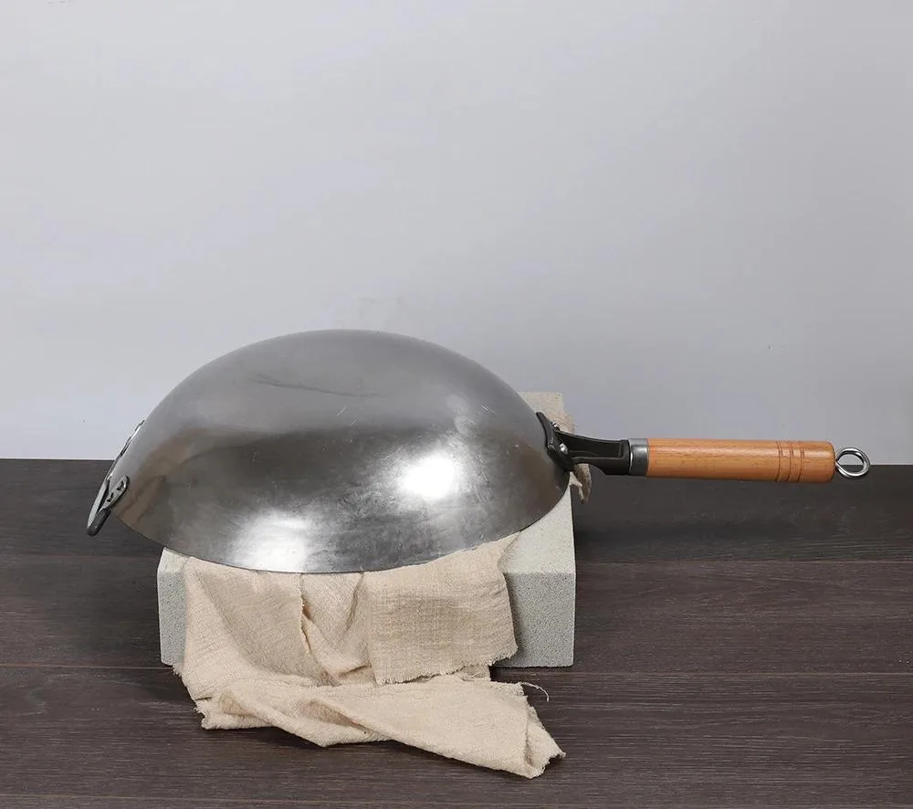 Gassan stalen wokpan, foto 4