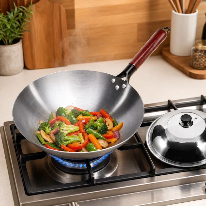 Grote PFAS-vrije wokpan, foto 6