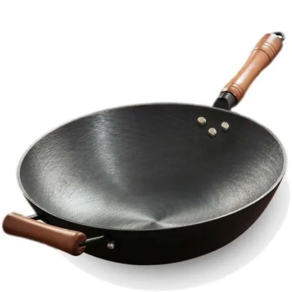 Grote wokpan voor gas