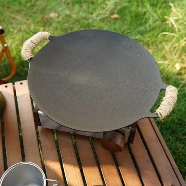 Jirisan gietijzeren wokpan, foto 2