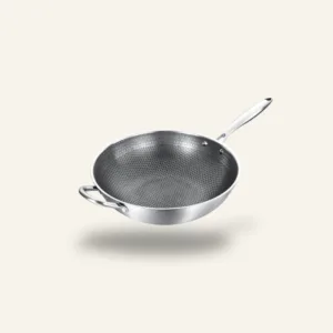 Kita rvs wokpan 32-34 cm voor inductie
