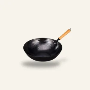 Kumichi koolstofstalen wokpan voor inductie