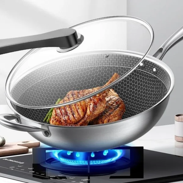 Hiuchi rvs wokpan voor inductie