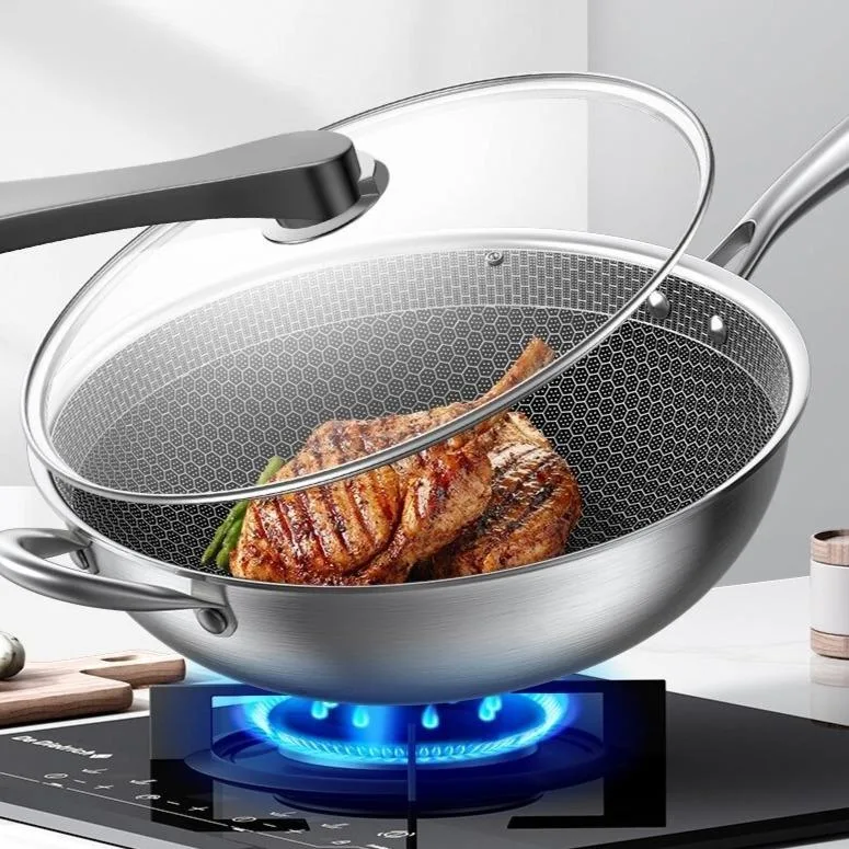 Hiuchi rvs wokpan voor inductie