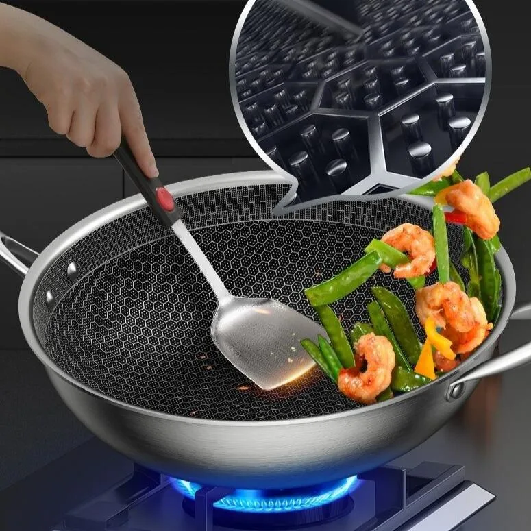 Hiuchi rvs wokpan voor inductie