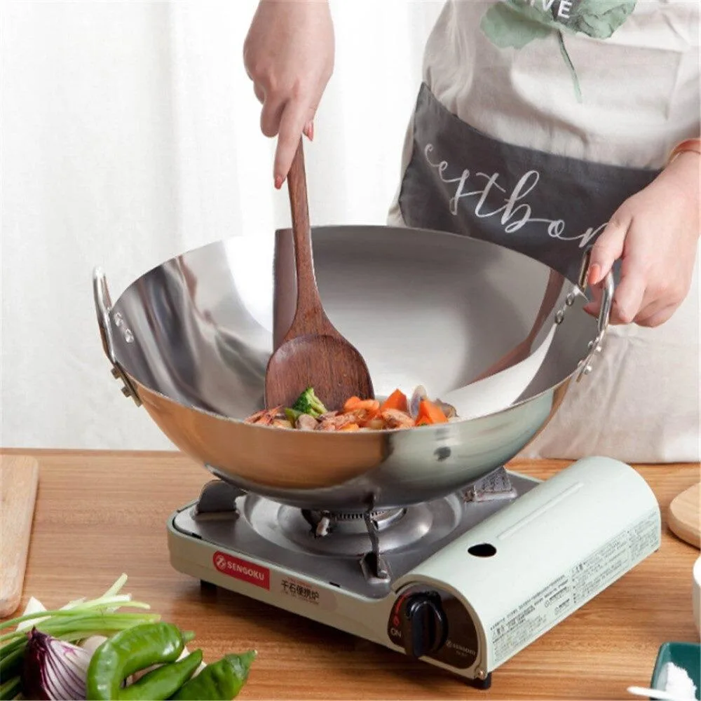 Hotaka rvs wokpan 30 cm