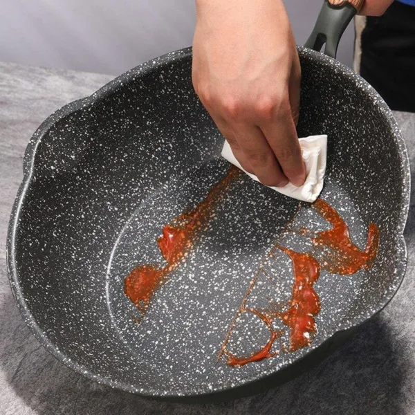 Tsurugi stalen wokpan met deksel voor inductie