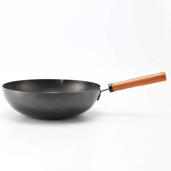 Benka stalen wokpan 32 cm voor inductie