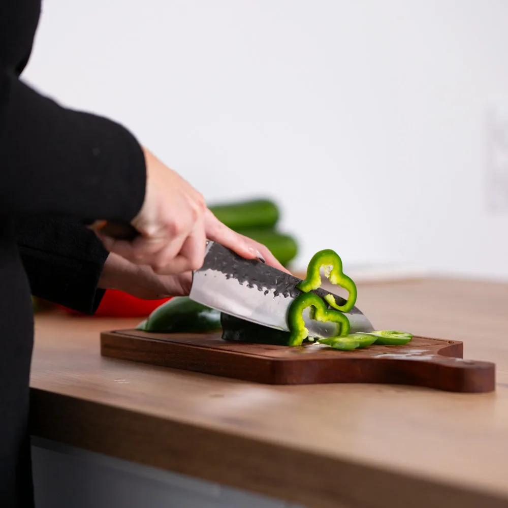 Naifu stalen koksmes, foto 3