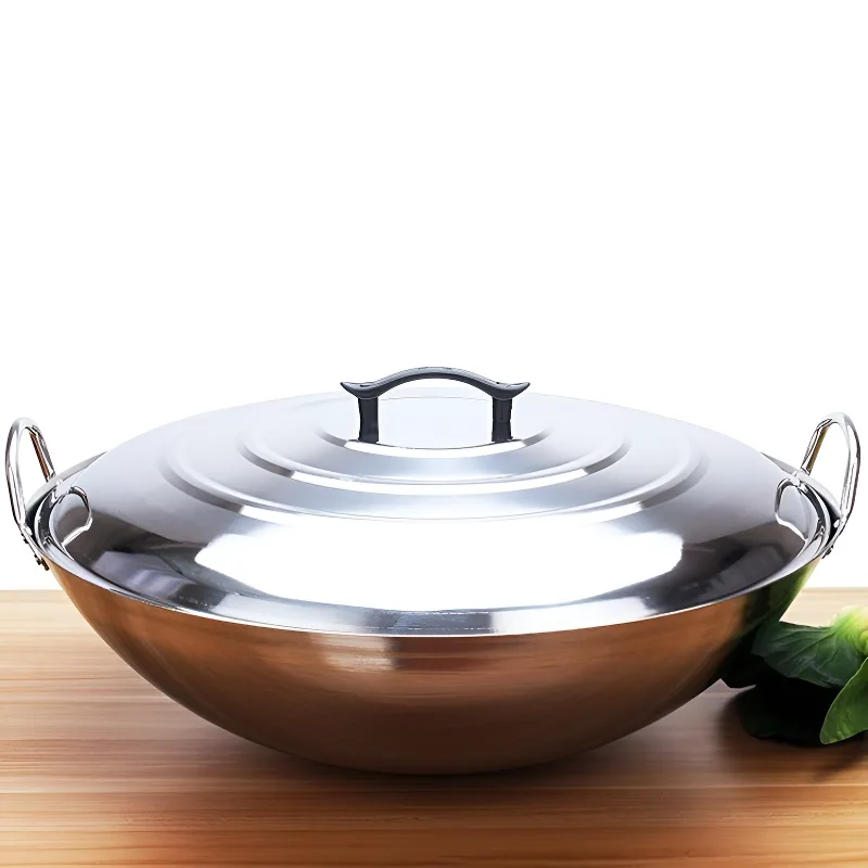 Grote wokpan 40 cm