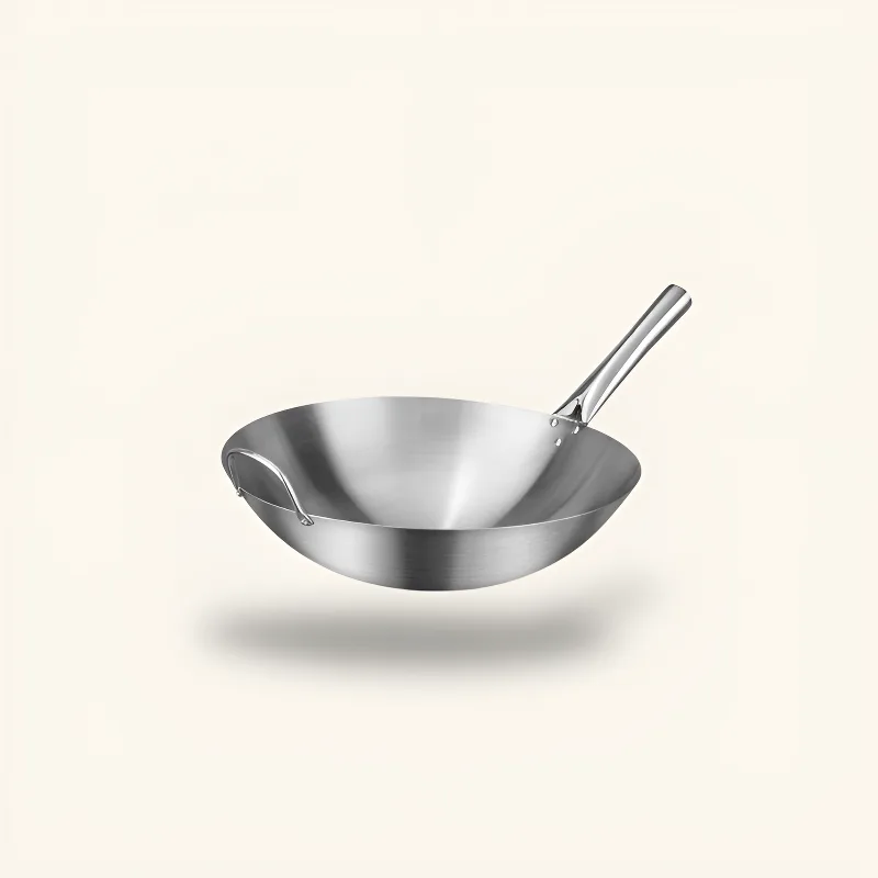 Le Asama Wok Argenté