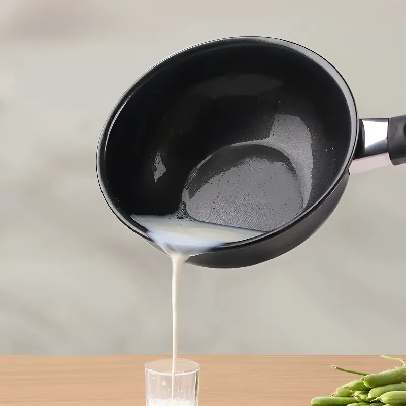 Aluminium wokpan 14-18 cm voor inductie