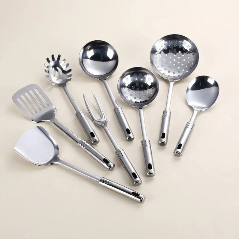 RVS wokgereedschapset