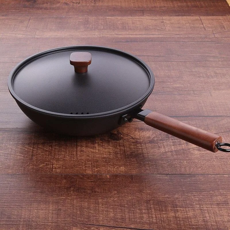 Tsukuba wokpan met deksel 32 cm, foto 6