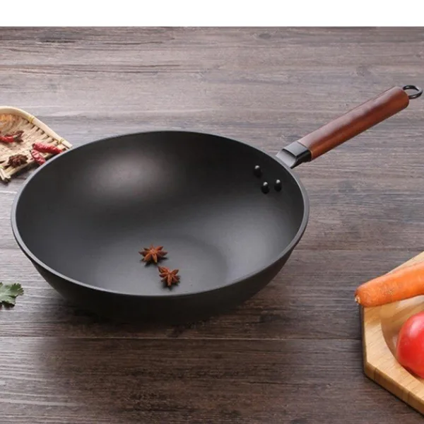 Tsukuba wokpan met deksel 32 cm, foto 4