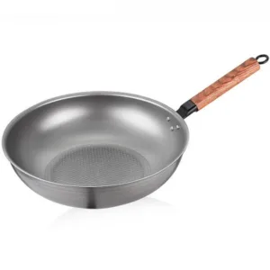 Le Homika Wok en Acier
