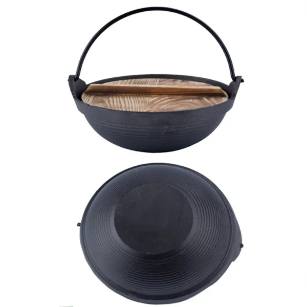 Kang gietijzeren wokpan 18-20 cm