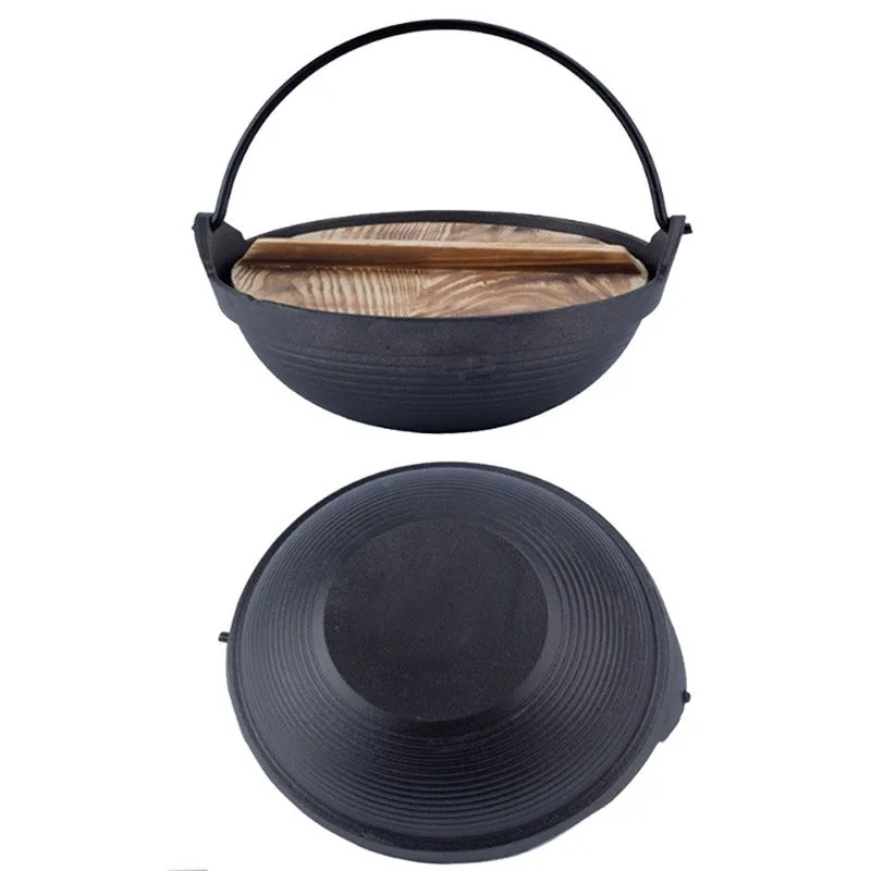 Kang gietijzeren wokpan 18-20 cm