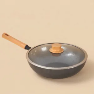 Wokpan met deksel 32 cm voor inductie