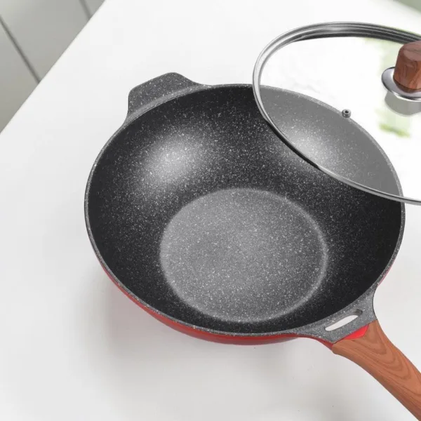 Wokpan met deksel voor inductie, foto 5