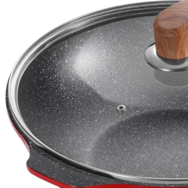 Wokpan met deksel voor inductie, foto 8
